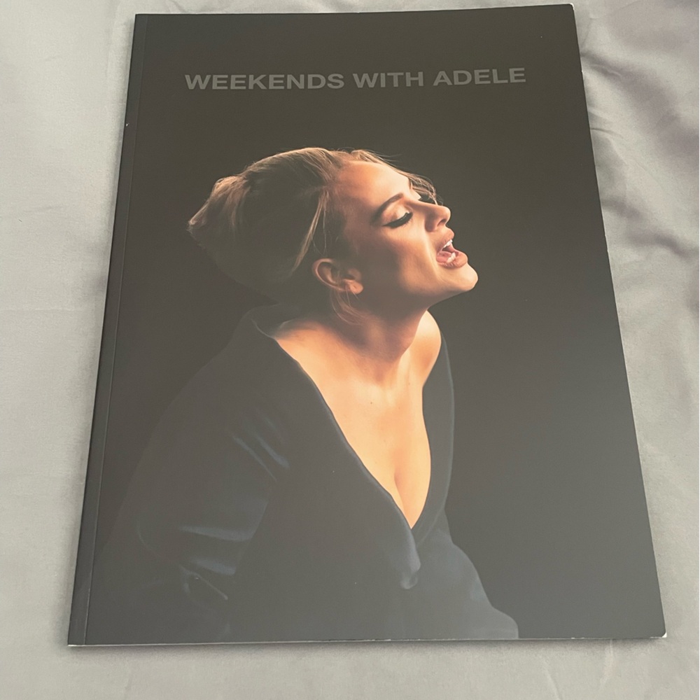 Weekends with Adele Concert Program - Black Cover
